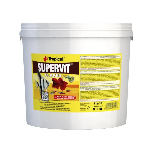 TROPICAL Supervit Flakes 5 L / 1 kg