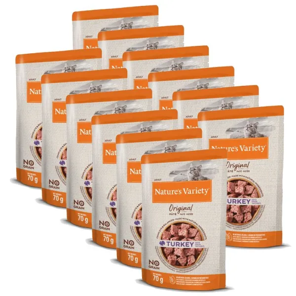 Nature's Variety Cat Original Turkey 12 x 70 g
