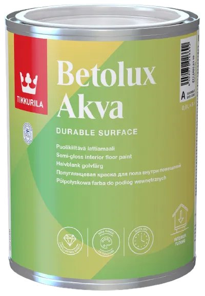 VÝPREDAJ BETOLUX AKVA - Vodou riediteľná farba na podlahy (zákazkové miešanie) TVT Y500 - wrought iron 0,9 L