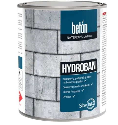 HYDROBAN - Univerzálna farba na betón (väčšie balenie) 0111 - šedá, 10 kg