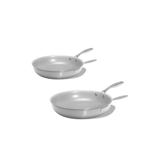 Elmich Sada nerezových panvíc s keramickým povrchom Tria Ceramic 2 ks