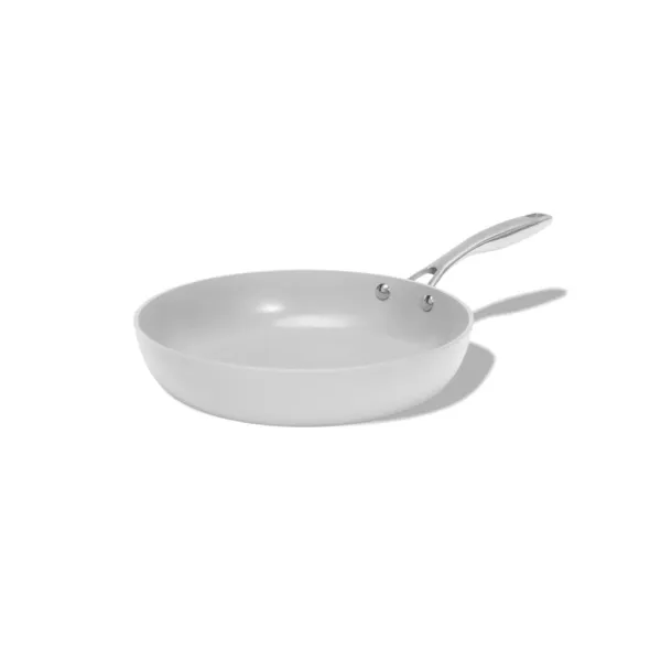Elmich Nepriľnavá keramická panvica Vital Ø 26 cm – krémovobiela (OUTLET)
