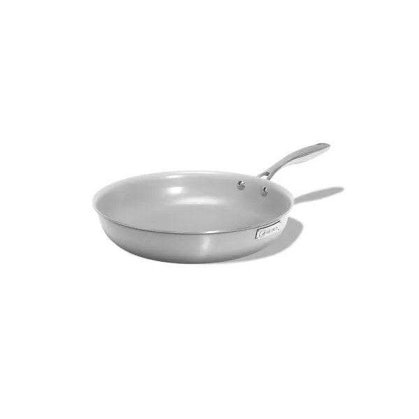 Elmich Nepriľnavá nerezová panvica Tria Ceramic s keramickým povrchom Ø 24 cm