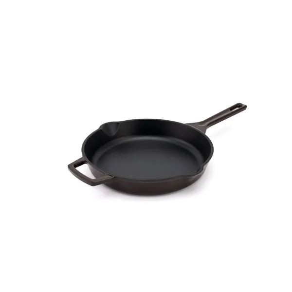 Elmich Smaltovaná liatinová panvica Ember 26 cm hnedá