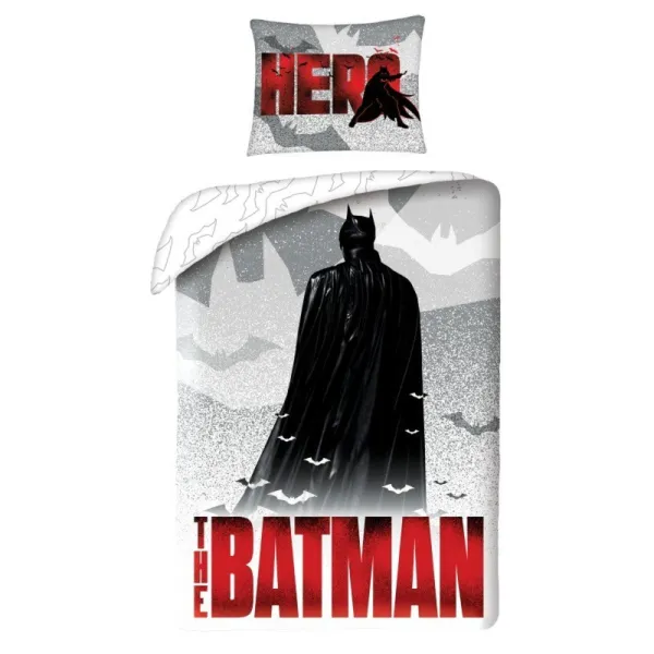Bavlnené obliečky Batman Hero 70x90 + 140x200 cm