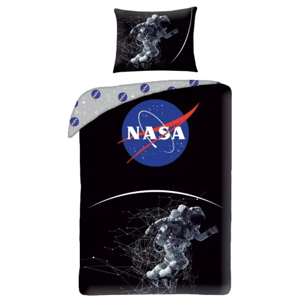 Obliečky NASA astronaut 140 x 200 + 70 x 90 cm