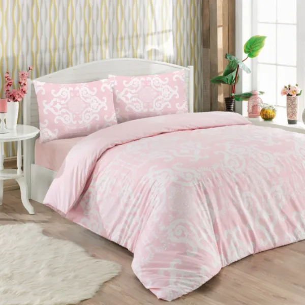 Obliečky bavlnené Tifany EMI, Predĺžený set jednolôžko obsahuje 1x 140x220 + 1x 70x90