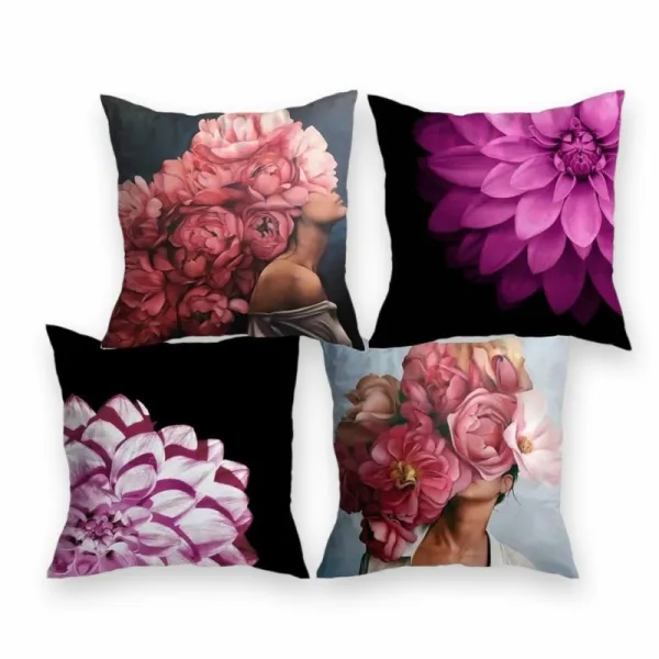 Obliečky na vankúše 40x40 cm Pyton set 4 ks EMI