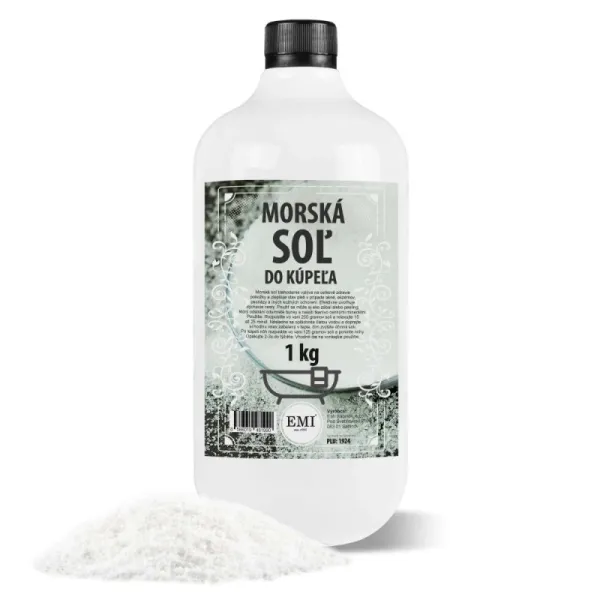 Morská soľ do kúpeľa 1 kg