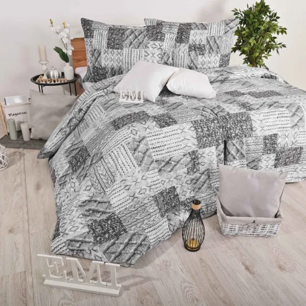 Obliečky bavlnené Mizar EMI, Štandardný set jednolôžko obsahuje 1x 140x200 + 1x 70x90