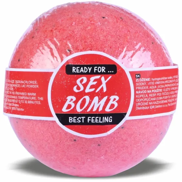 Bomba do kúpeľa Sex Bomb jahoda 120 g
