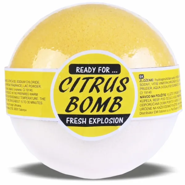 Bomba do kúpeľa Citrus 125 g