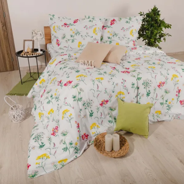 Obliečky bavlnené Luiza EMI, Štandardný set jednolôžko obsahuje 1x 140x200 + 1x 70x90