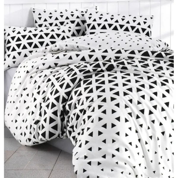 Flanelové obliečky Dubai EMI, Štandardný set jednolôžko obsahuje 1x 140x200 + 1x 70x90