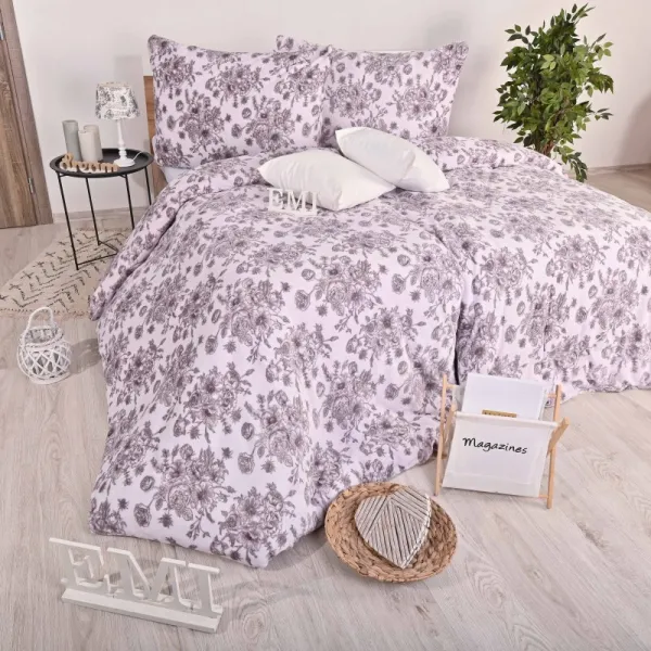 Obliečky z mikroplyšu Renna EMI, Štandardný set jednolôžko obsahuje 1x 140x200 + 1x 70x90