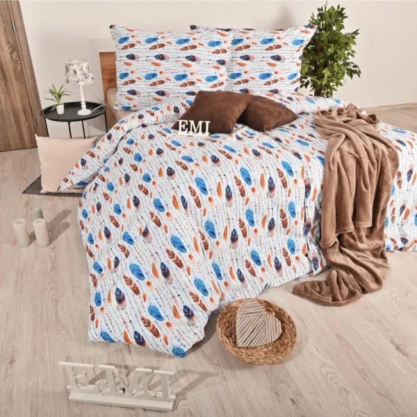 Obliečky bavlnené Indiana EMI, Štandardný set jednolôžko obsahuje 1x 140x200 + 1x 70x90