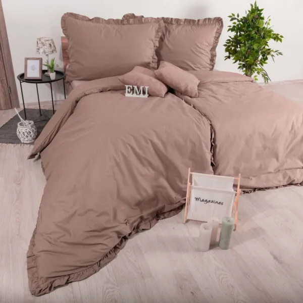 Obliečky bavlnené Nina s volánmi EMI