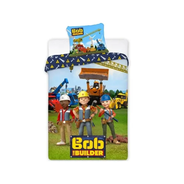 Detské obliečky Bob Staviteľ 140x200 + 70x90 cm FARO