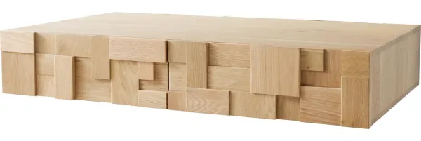 DELIFE Konferenčný stolík Puzzle 120×70×20 cm dub prírodný bez nôh