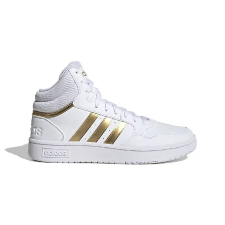 Dámska rekreačná obuv ADIDAS Hoops 3.0 Mid cloud white cloud white grey two