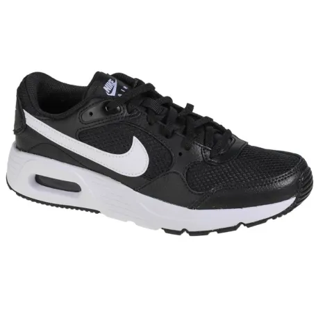 Chlapčenská rekreačná obuv NIKE Air Max SC black white black