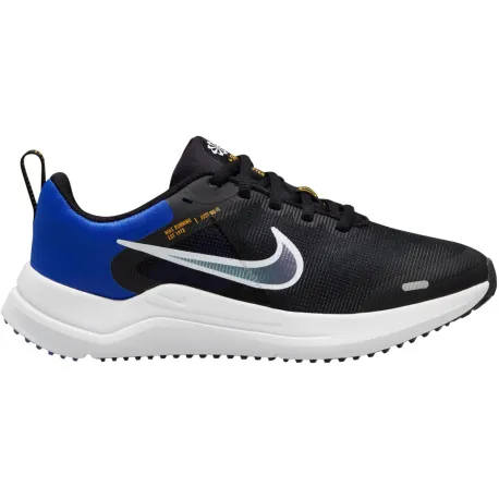 Chlapčenská športová obuv (tréningová) NIKE Downshifter 12 black racer blue laser orange white