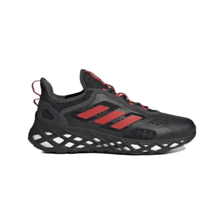 Pánska rekreačná obuv ADIDAS Web Boost core black red carbon