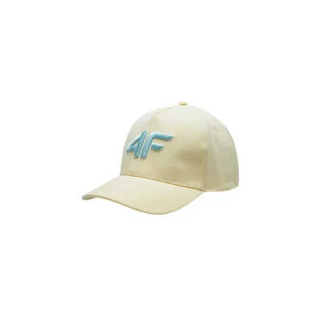 Dievčenská šiltovka 4F JUNIOR BASEBALL CAP F104-71S-YELLOW