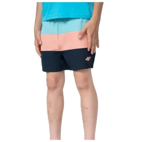 Chlapčenské plavky 4F JUNIOR BOARD SHORTS M019-35S-TURQUOISE