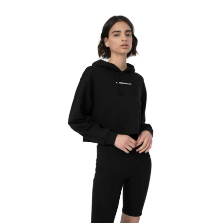 Dámska mikina s kapucňou 4F SWEATSHIRT F249-20S-DEEP BLACK