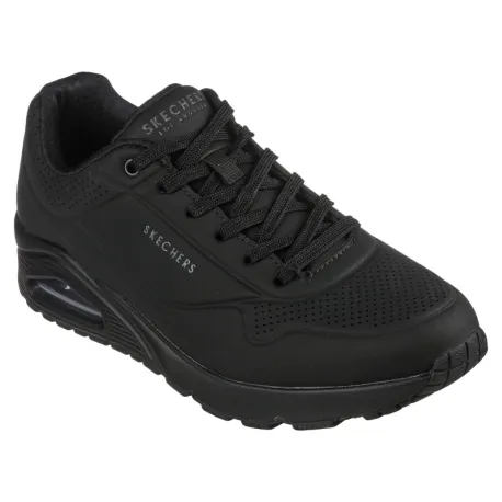 Pánska rekreačná obuv SKECHERS Uno Stand On Air M black black