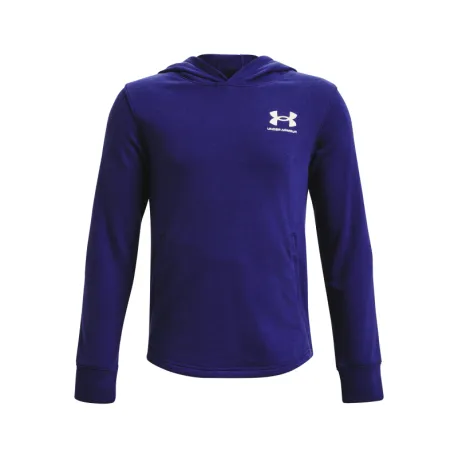 Chlapčenská mikina s kapucňou UNDER ARMOUR UA Rival Terry Hoodie-BLU