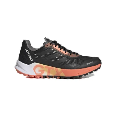 Dámska bežecká trailová obuv ADIDAS Terrex Agravic Flow 2.0 GTX core black core black coral