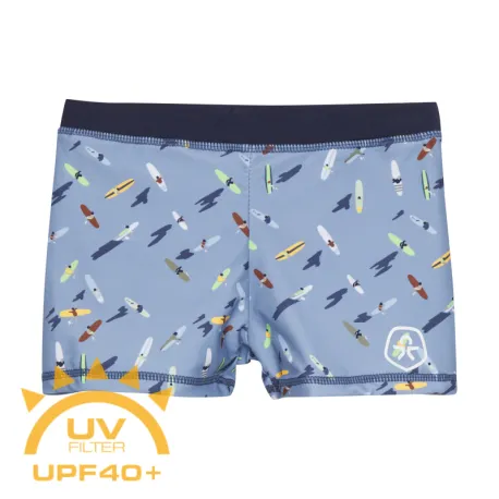 Chlapčenské plavky COLOR KIDS Swim Trunks - AOP, coronet blue