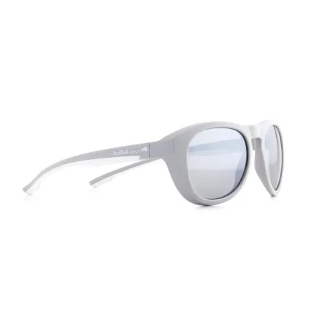 Slnečné okuliare RED BULL SPECT KINGMAN-006P, light grey, white, smoke gradient with silver flash POL, 51-19-1