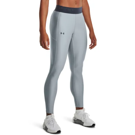Dámske legíny UNDER ARMOUR Armour Branded WB Leg-BLU-GHL