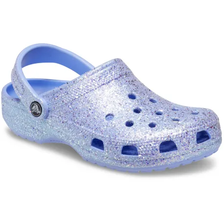 Kroksy (rekreačná obuv) CROCS Classic Glitter Clog moon jelly