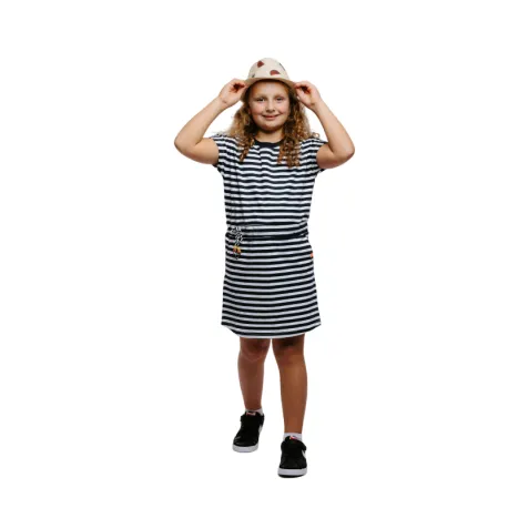 Dievčenské šaty AUTHORITY D-DORIANA G navy stripe