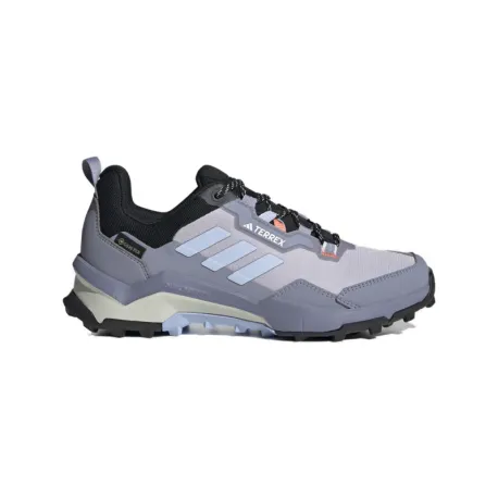 Dámska nízka turistická obuv ADIDAS Terrex AX4 GTX silver violet blue dawn solar gold