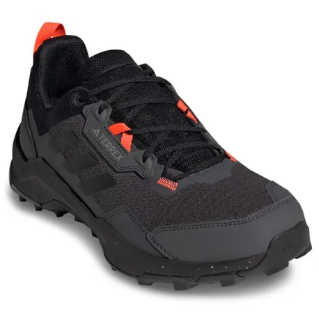 Pánska nízka turistická obuv ADIDAS Terrex AX4 grey six solar red carbon