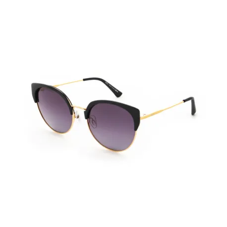 Polarizačné slnečné okuliare H.I.S. POLARIZED HPS34107-1, black, smoke gradient POL, 58-19-143