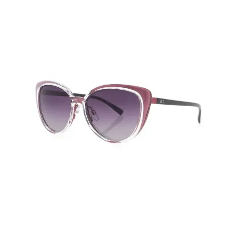 Polarizačné slnečné okuliare H.I.S. POLARIZED HPS18116-2, purple, smoke gradient POL, 55-17-137