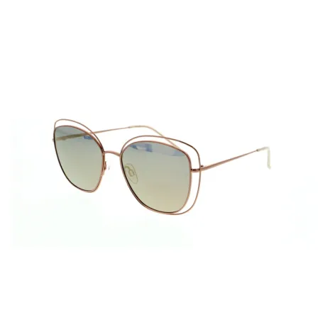 Polarizačné slnečné okuliare H.I.S. POLARIZED HPS04101-3, brown, brown with bronze mirror POL, 56-17-143