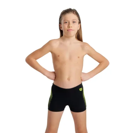 Juniorské plavecké boxerky ARENA BOYS SWIM SHORT GRAPHIC Black