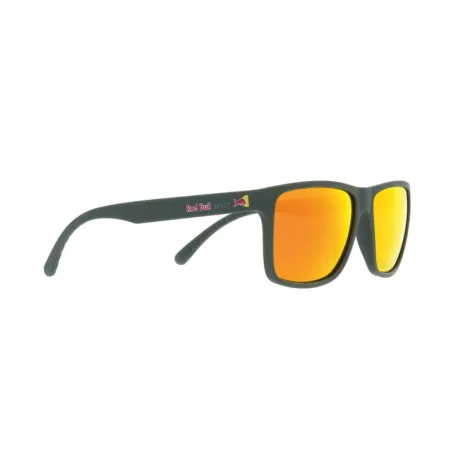 Slnečné okuliare RED BULL SPECT MAZE-003P, matt soft touch green, brown with red mirror, CAT 3, 58-15-145