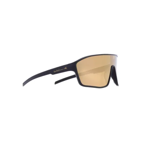 Slnečné okuliare RED BULL SPECT DAFT-007, shiny black, smoke with gold mirror, CAT3, 137-130