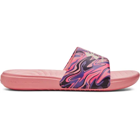 Dámske šlapky (plážová obuv) UNDER ARMOUR UA W Ansa Graphic posh pink posh pink ivory