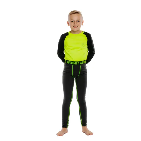 Chlapčenské termo nohavice AUTHORITY WARMIE pants B black