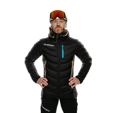 Pánska bunda na skialp EVERETT SkiTour PRIMALOFT jacket black