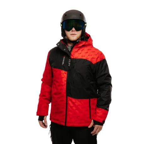 Pánska lyžiarska bunda AUTHORITY SJ-PYJAMAS red